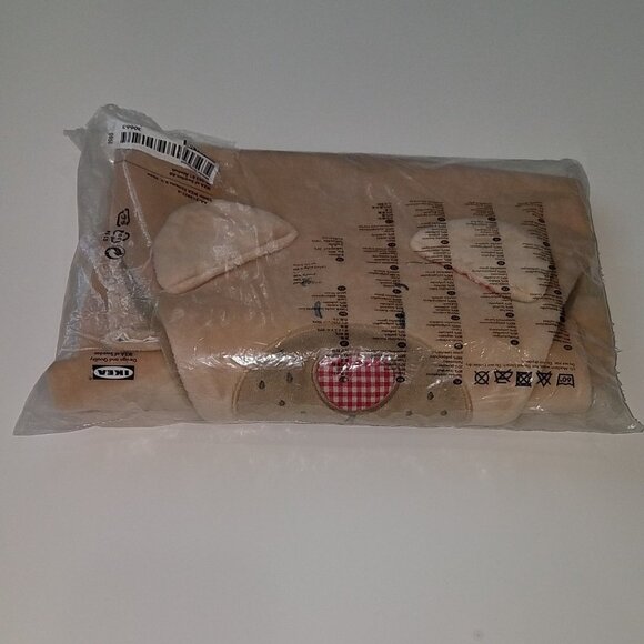 IKEA Fabler (NEW) Changing Mat (PREOWNED) Teddy Bear Lovey Plush Heart Baby Lot - Picture 3 of 8
